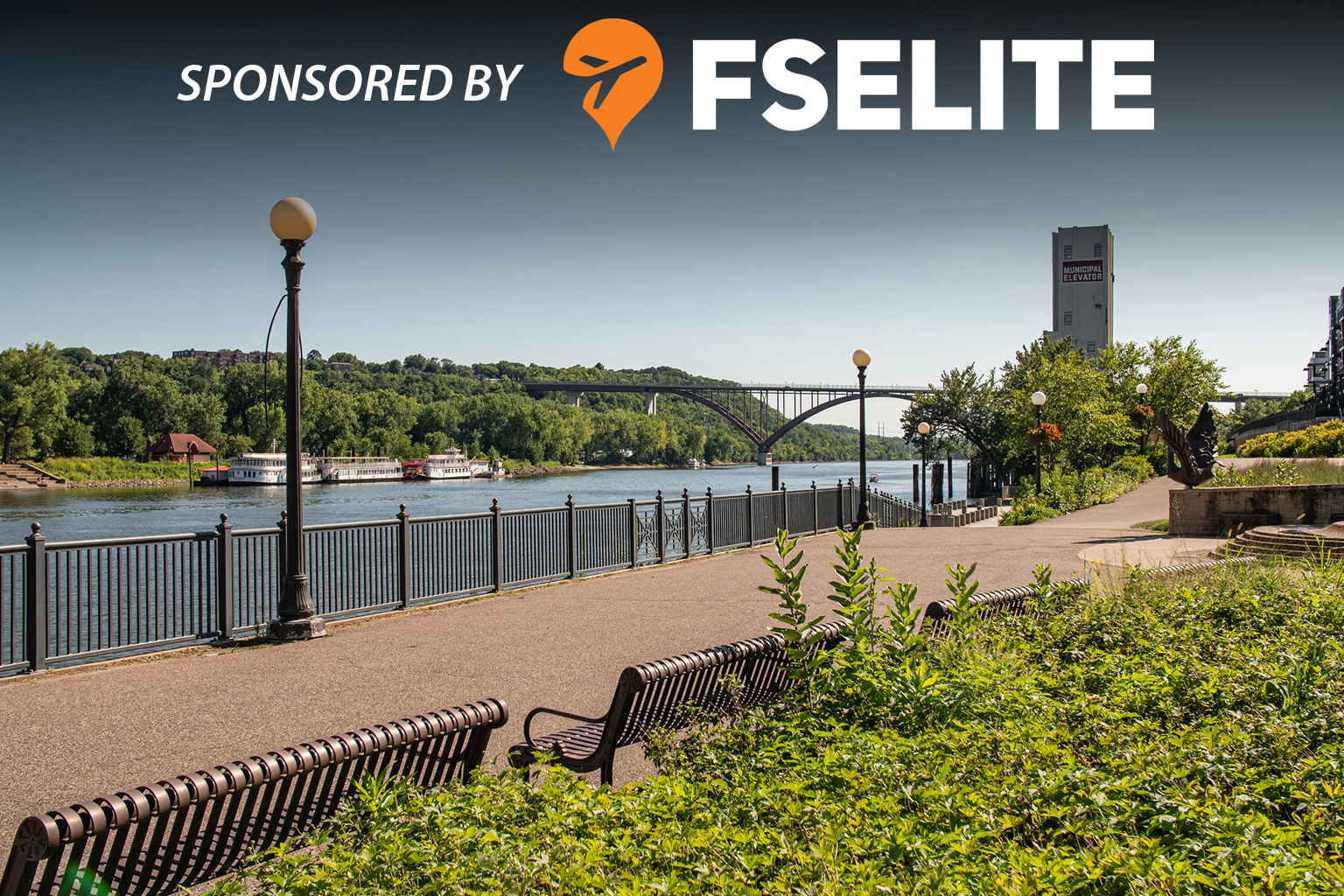 A group performing a fun run in a downtown setting.